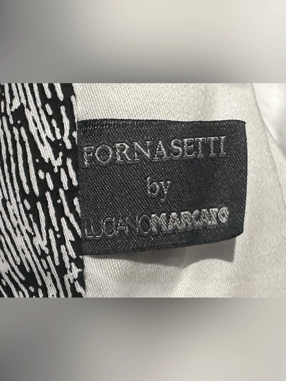NEW RARE FORNASETTI PILLOW ITALY TEMA E VARIAZIONI 2 SIDED GRAPHIC COLLECTORS